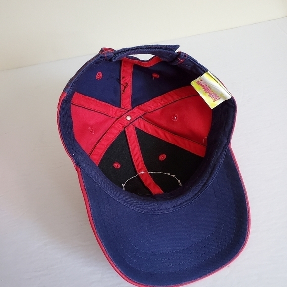 90's Vintage Scooby-Doo Slam Dunk Red & Blue Unisex Hat - Picture 6 of 7